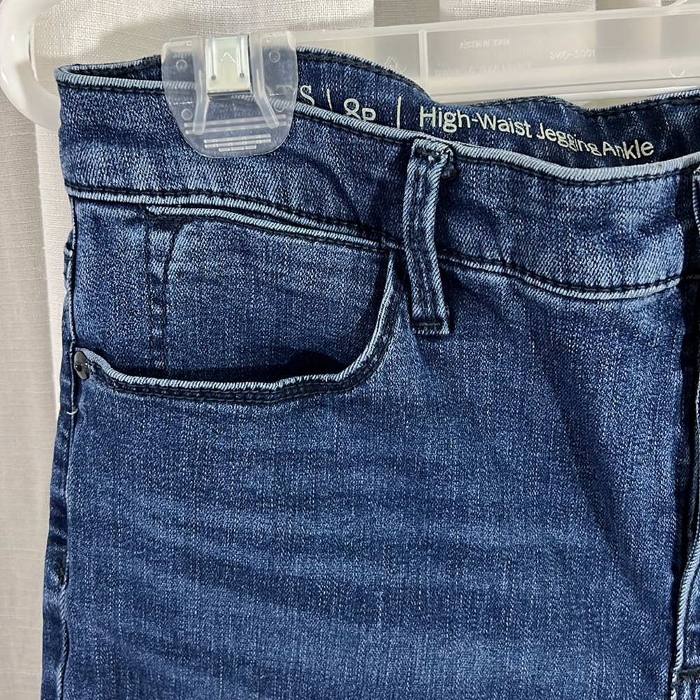 Women’s Size 8 Petite High-Waist Jegging Ankle Length Talbots Jeans - Picture 2 of 5